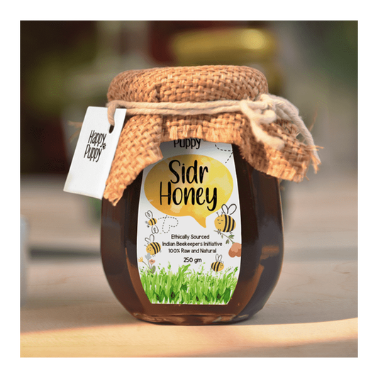 Happy Puppy Organics Raw Sidr Honey (250 grams)