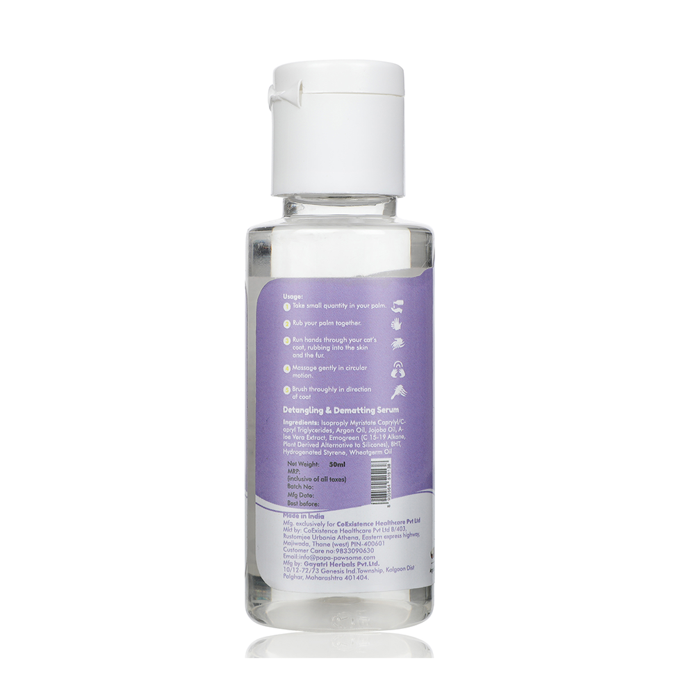 Mama Meow Smooth Kitty Detangling  Serum for Cat Silicon Free (50ml)