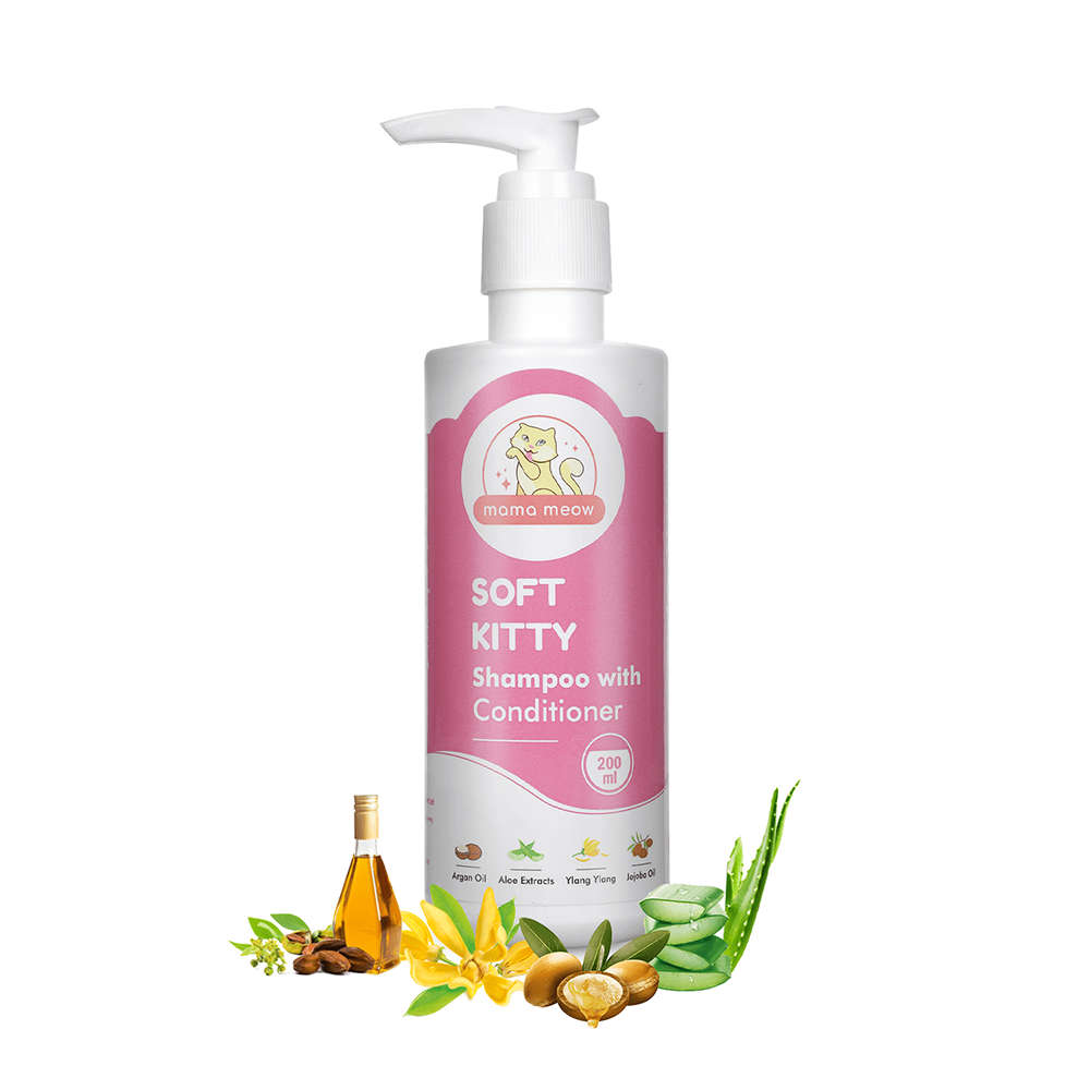 Mama Meow Soft Kitty Shampoo With Conditioner (200Ml)