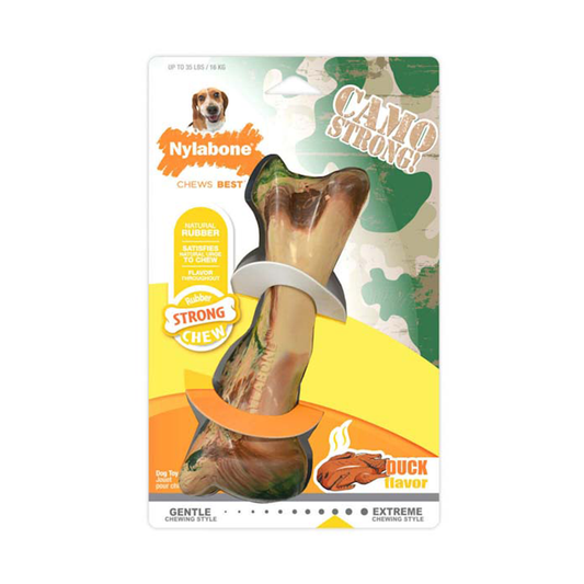 Nylabone Strong Chew Duck Camo Bone (M)