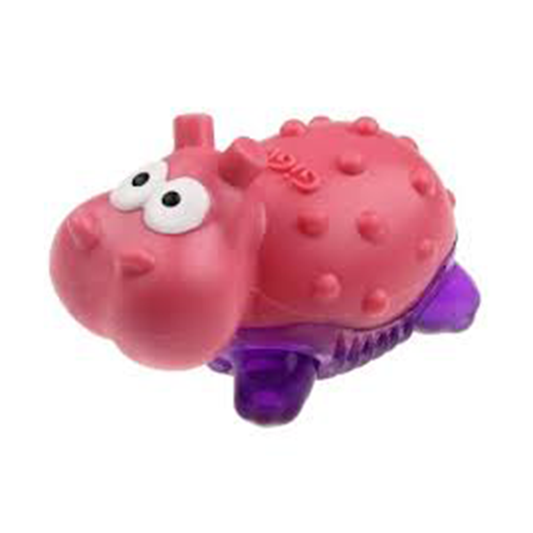 GiGwi Suppa Puppa Hippo (Assorted Colours) (XS)