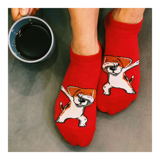 A Petter Life Sneaker Socks - The Beagle Dab