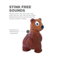 Outward Hound Tootiez Bear Latex Rubber Dog Toy (S)