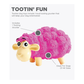 Outward Hound Tootiez Sheep Latex Rubber Dog Toy (S)