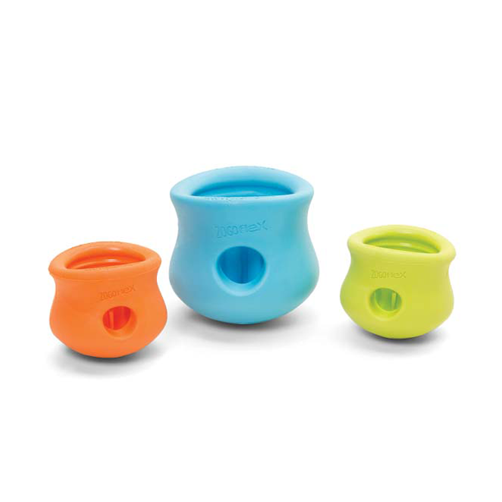 West Paw Zogoflex Toppl Treat Toy (Assorted Colours)